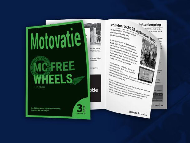 Motovatie Clubblad MC Free Wheels Heeten