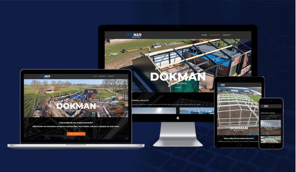 Website Dokman Bouw en Staal